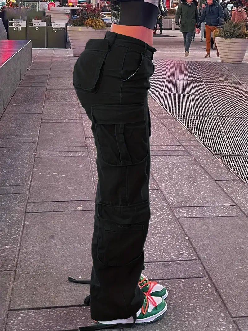 High Waisted Cargo Pant