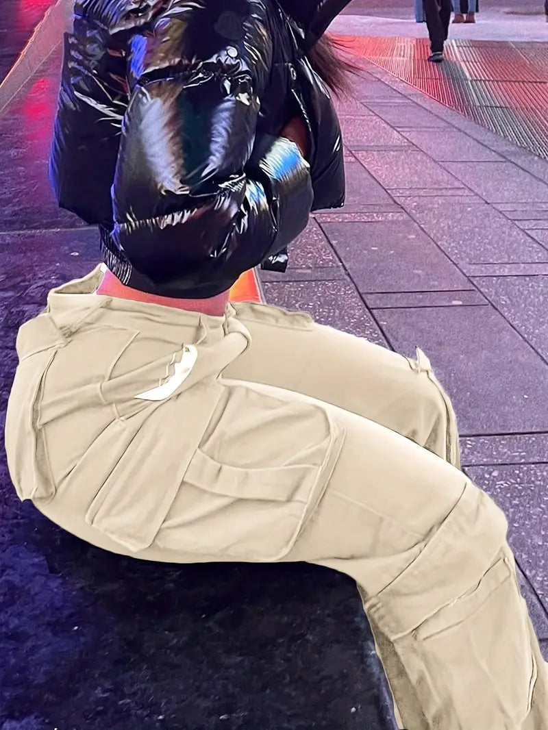 High Waisted Cargo Pant