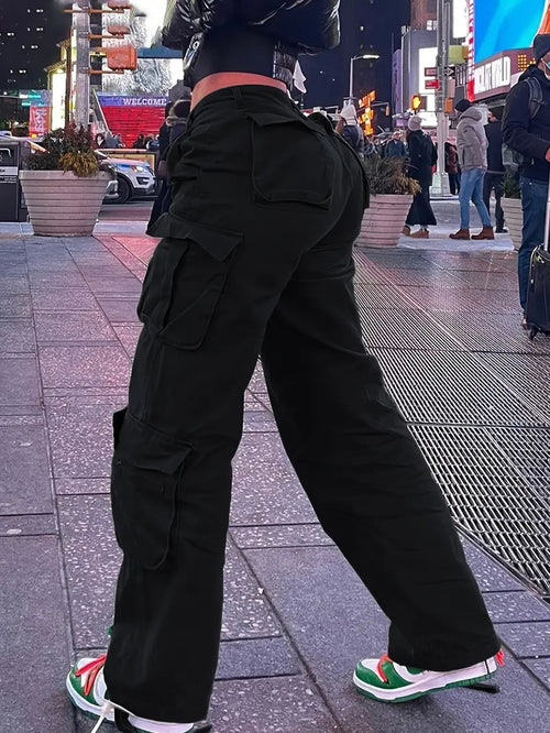 High Waisted Cargo pant