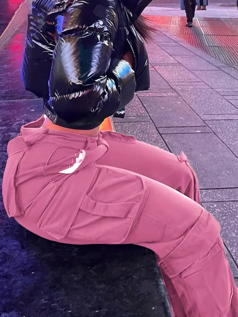 High Waisted Cargo Pant