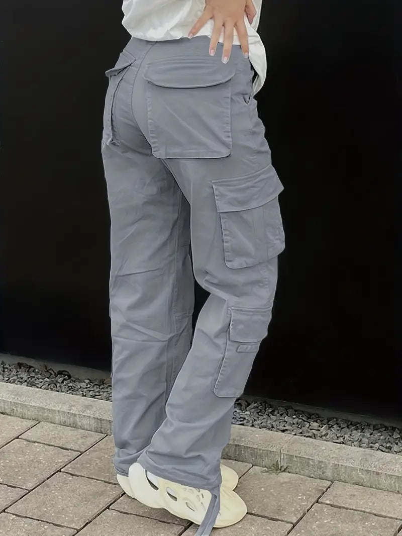 High Waisted Cargo Pant