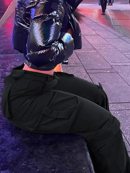 High Waisted Cargo Pant