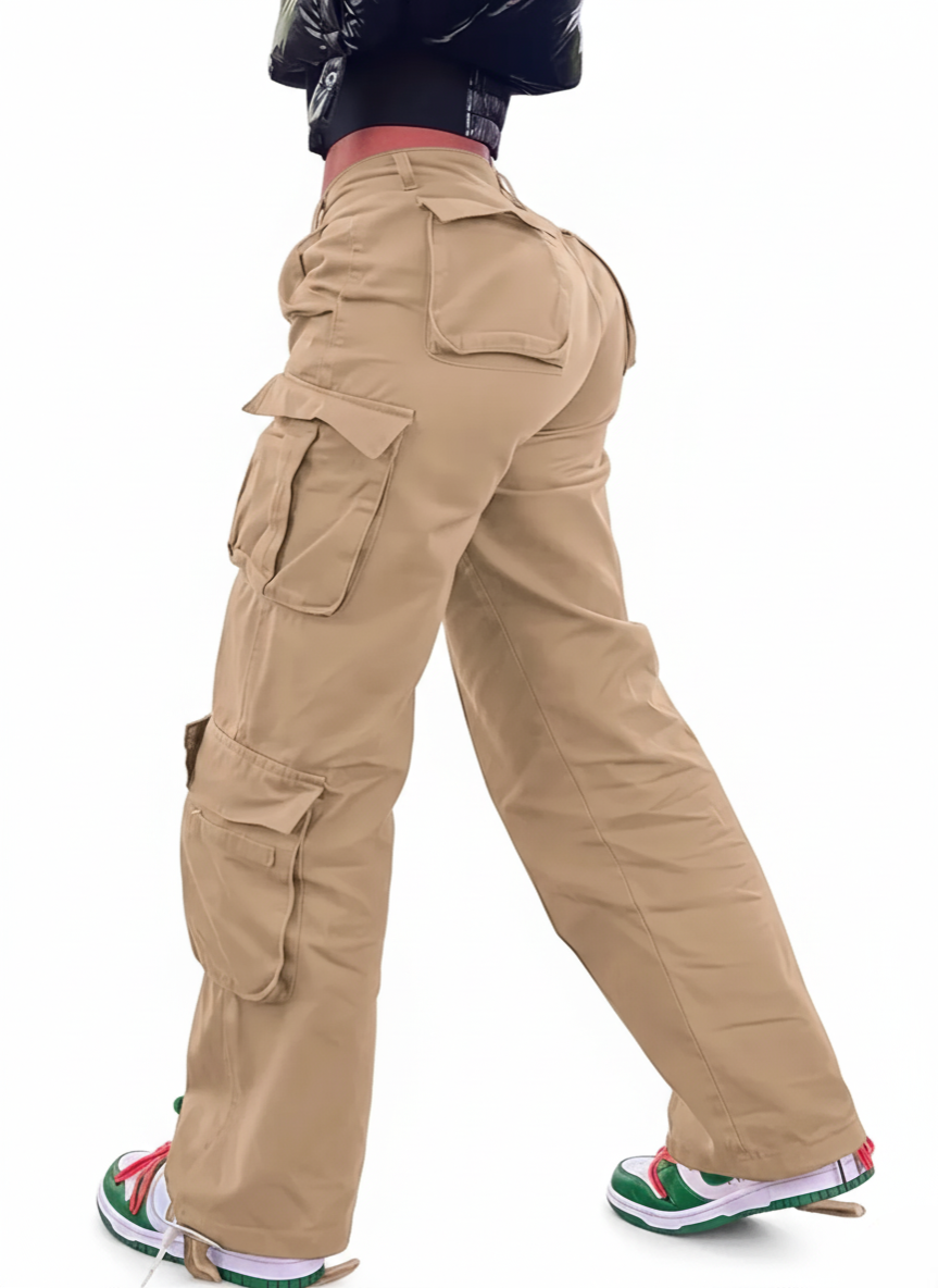 High Waisted Cargo Pant