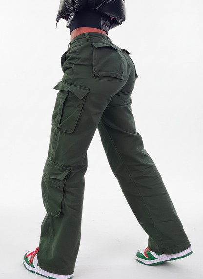 High Waisted Cargo Pant