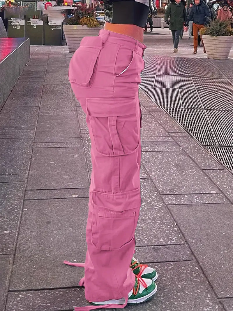 High Waisted Cargo Pant