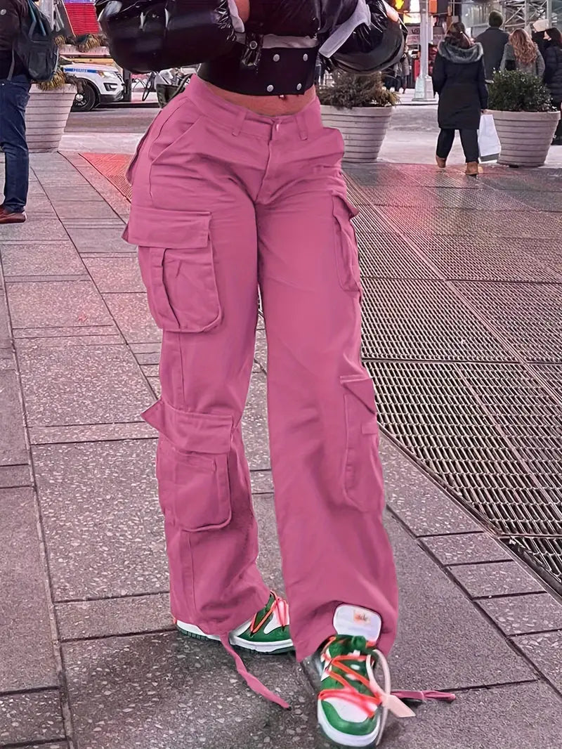 High Waisted Cargo Pant