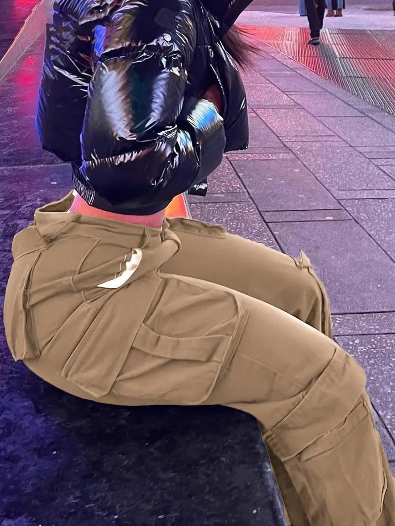 High Waisted Cargo Pant