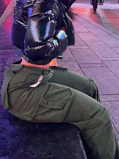 High Waisted Cargo Pant