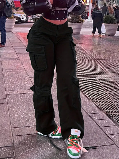 High Waisted Cargo Pant